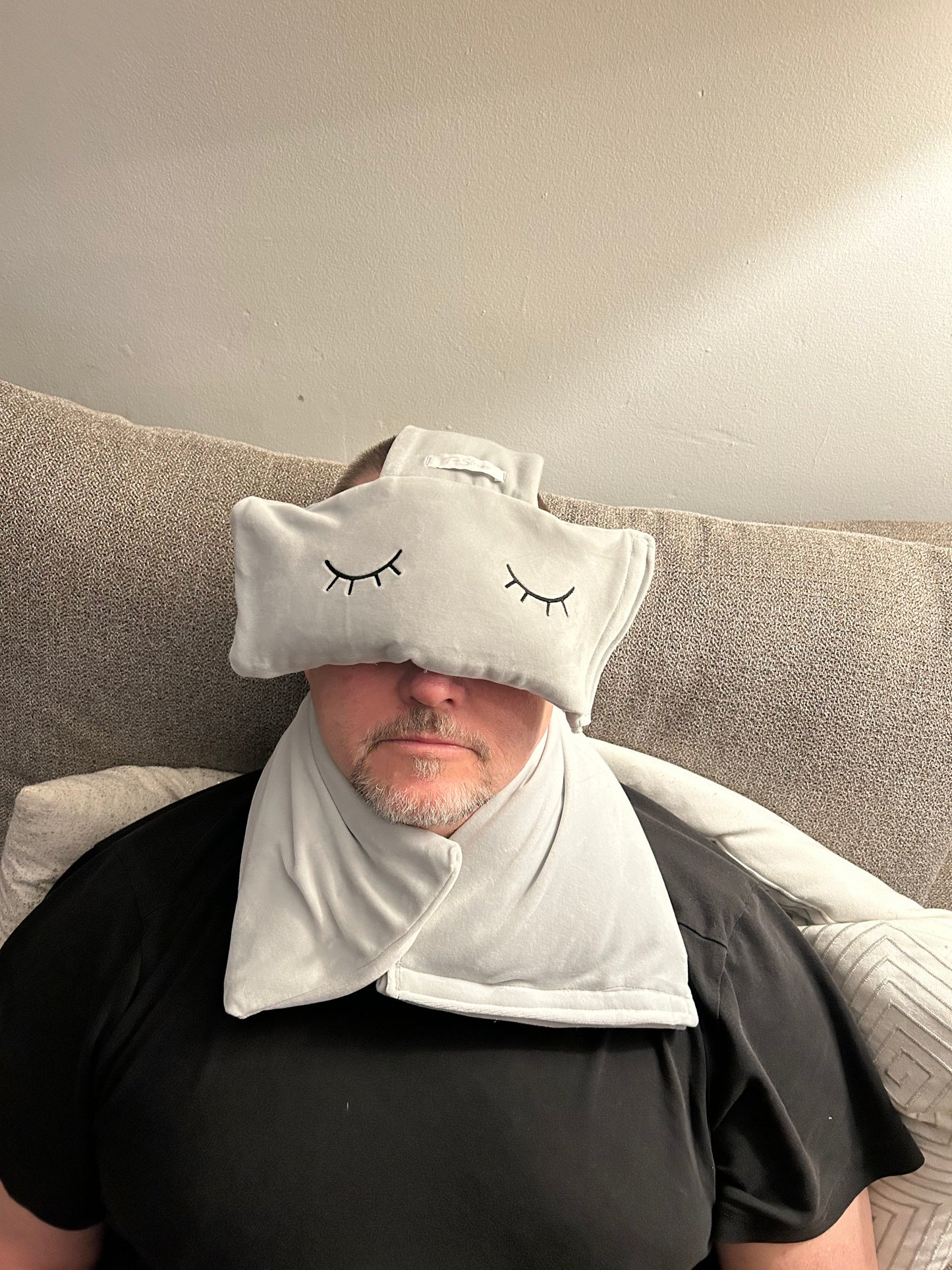 D-Stress With T-Stress Neck Wrap & Eye Pillow