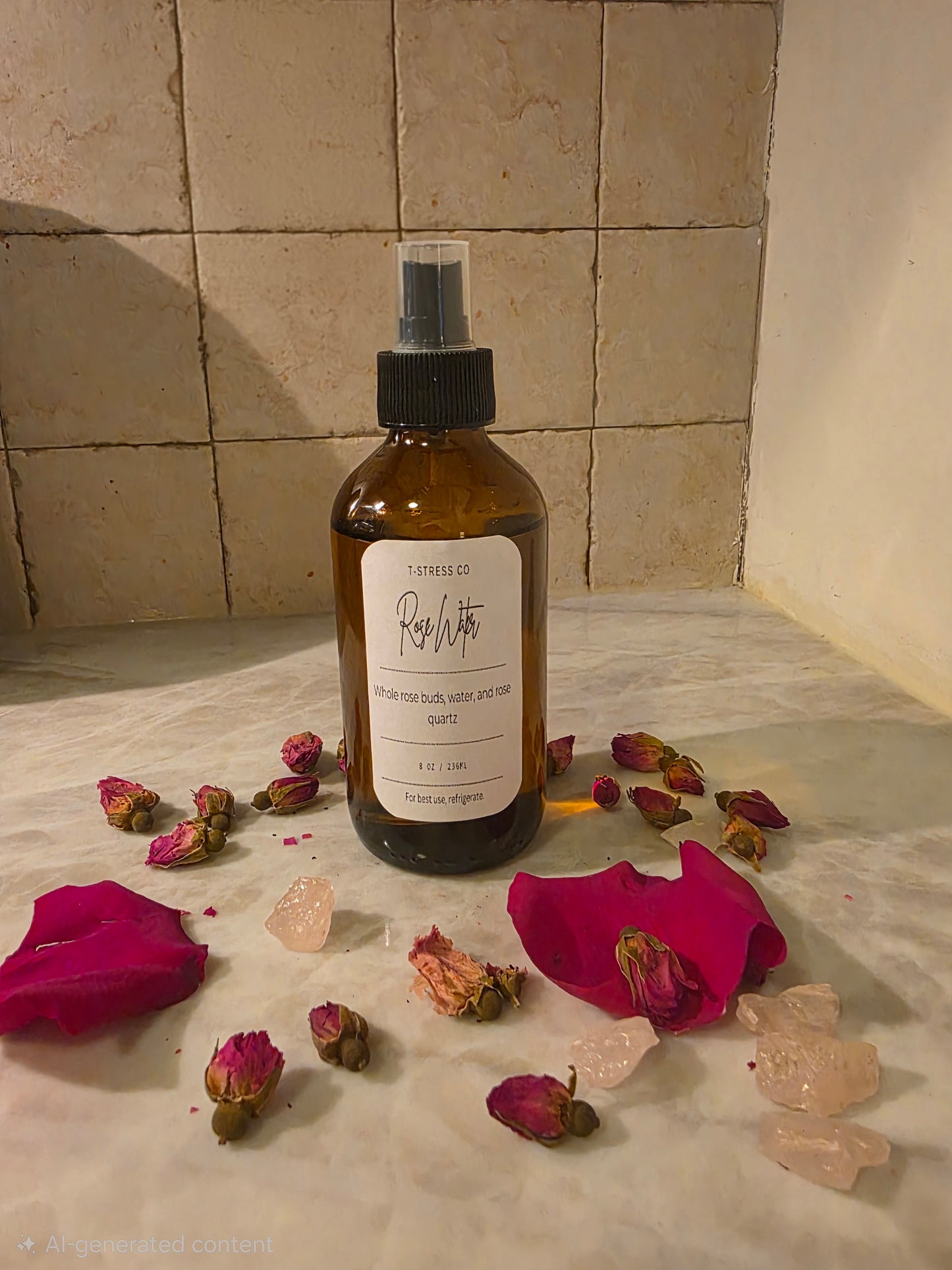 T-Stress Rose Water